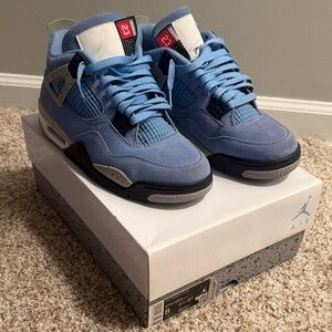 Jordan Air Blue and Gray Sneakers